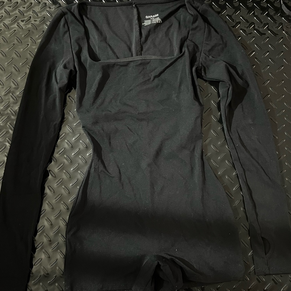 Garage Black Bodysuit